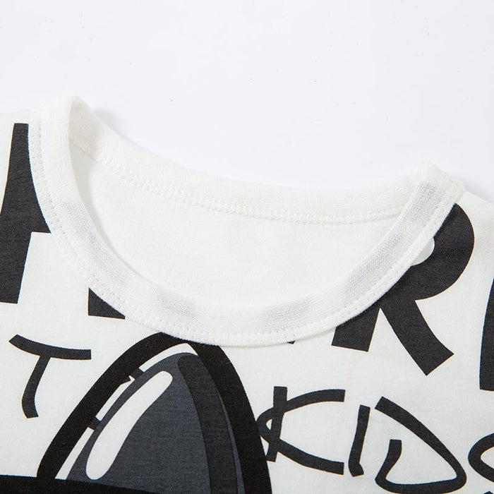 Children's short sleeved T-shirt cartoon top