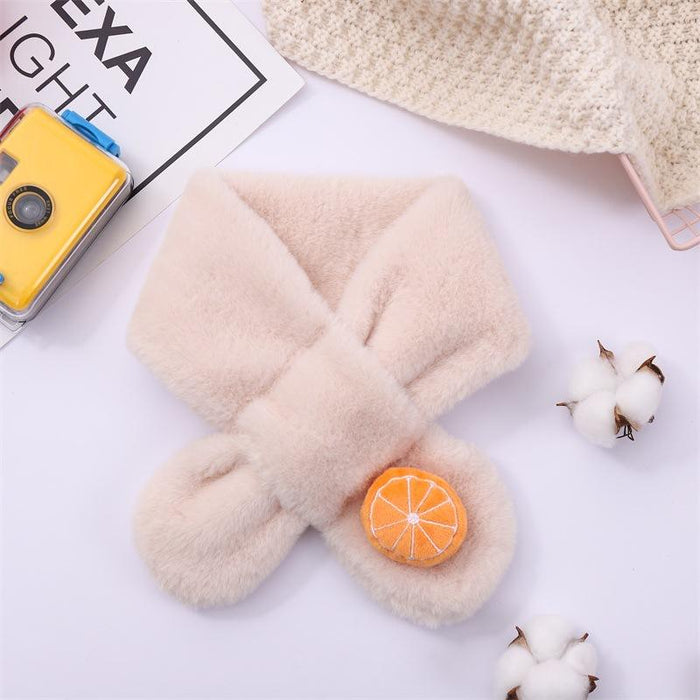 Cartoon Baby Winter Warm Thicken Scarfs