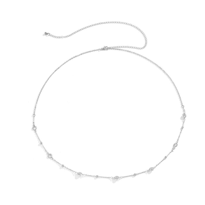 Sexy Simple Thin Chain Single Layer Waist Chain