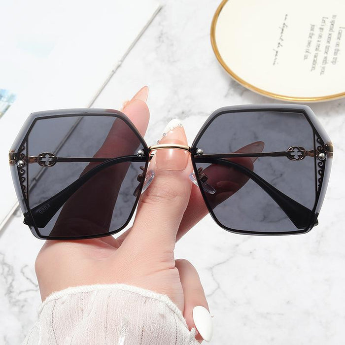 Ocean Film frameless trimming Sunglasses UV protection