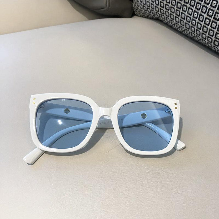 UV Resistant Retro Simple Children's Sunglasses