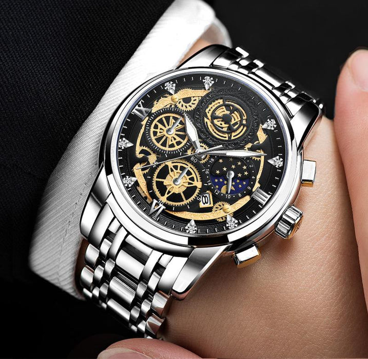 VAVA2452 Original Watch Men's Stainless Steel Quartz Analog Business