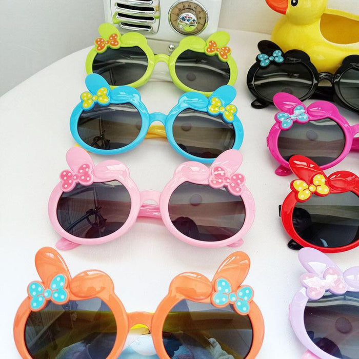 Bow Children's Flip Polarized UV Proof Sunglasses
