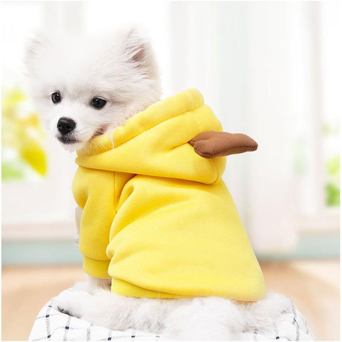 Warm Dog Winter Clothes Cute Fruit Dog Coat Hoodie