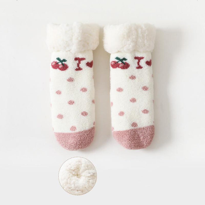 Winter Baby Cartoon Christmas Socks