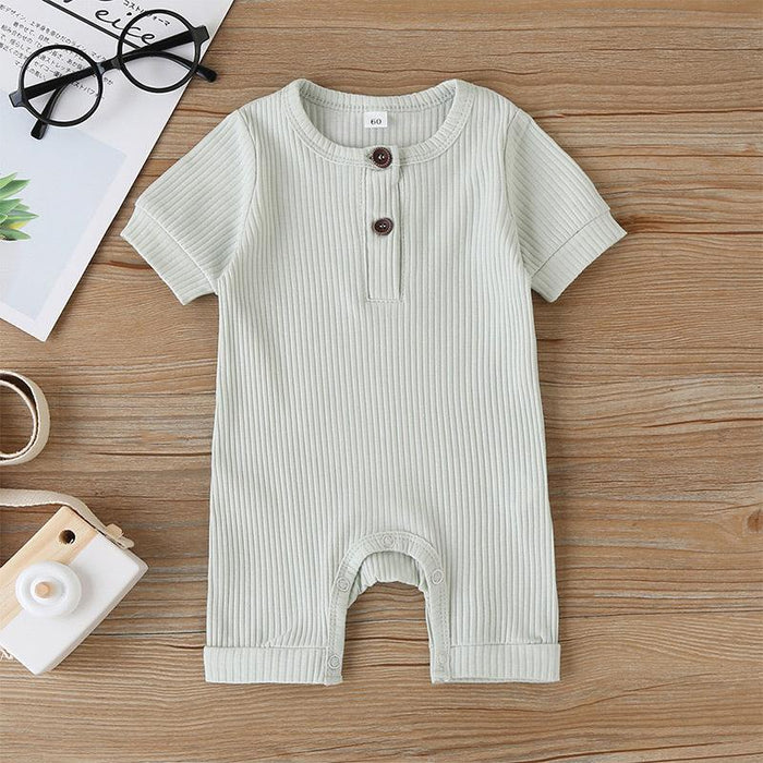 Summer Short Sleeve Baby Romper