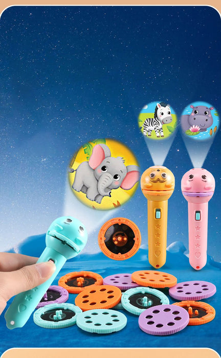 Baby Sleeping Storybook Flashlight Projector Toy