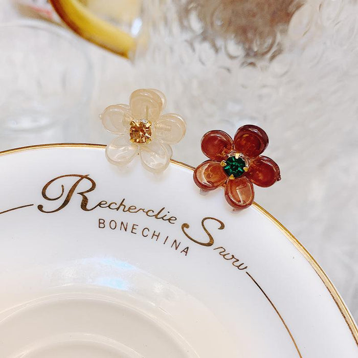 Transparent broken hair bangs clip