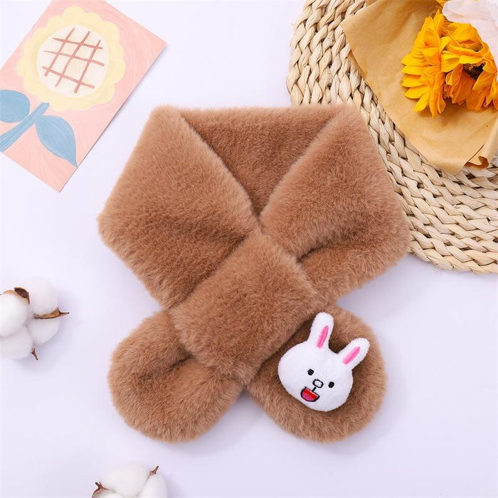 Cartoon Baby Winter Warm Thicken Scarfs