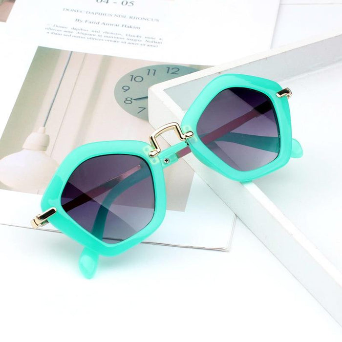 Children's pentagonal Sunglasses diamond Sunglasses