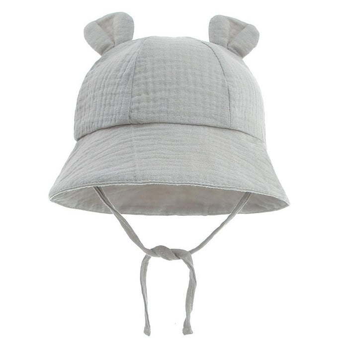 Cotton Sun Hat Children Outdoor Rabbit Ear Beach Caps