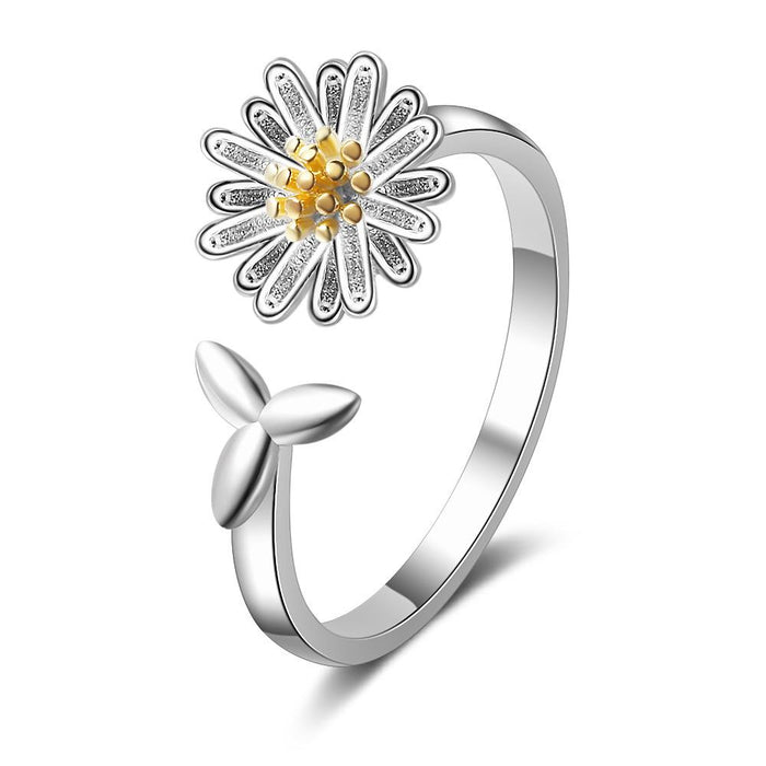 Daisy Open Ring Simple and Fresh Women's Ring
