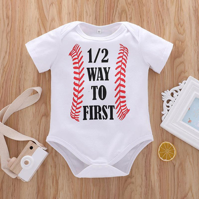 Summer Alphabet Baby Jumpsuit