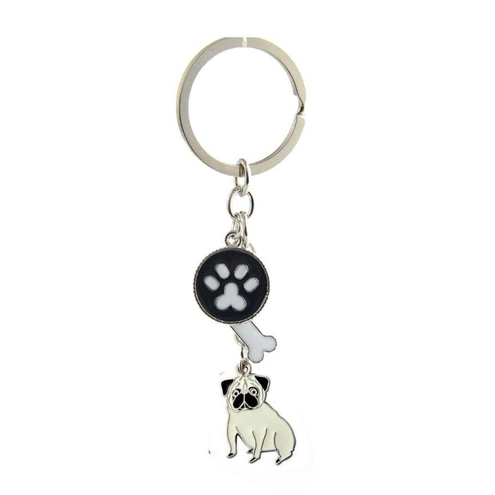 Simple Creative Cute Pet Keychain