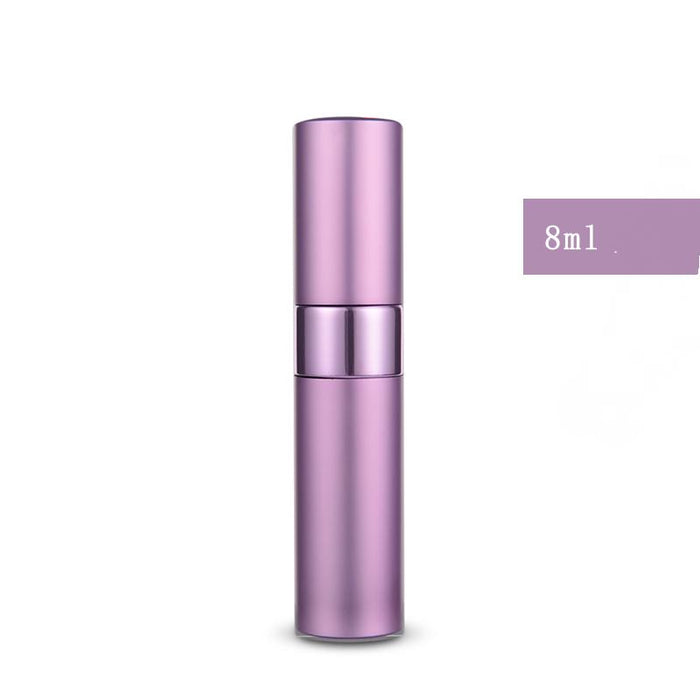 8ml Metal Aluminum Perfume Bottle Cosmetic Spray Bottle Portable Empty Bottle Travel Sub-bottle Liner Glass