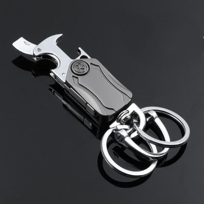 Creative Multifunctional Fidget Spinner Keychain