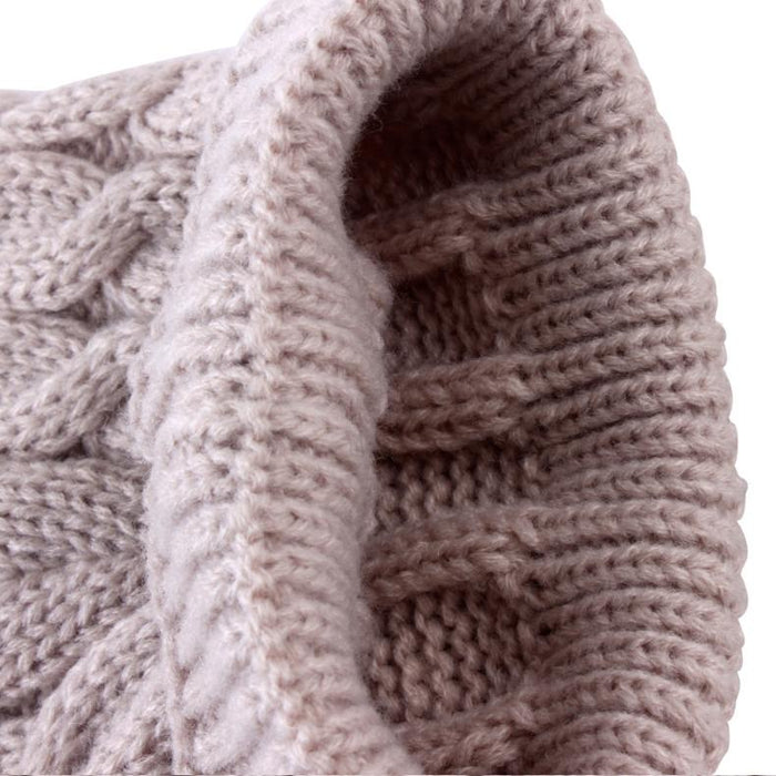 High collar knitted pet cat and dog clothes