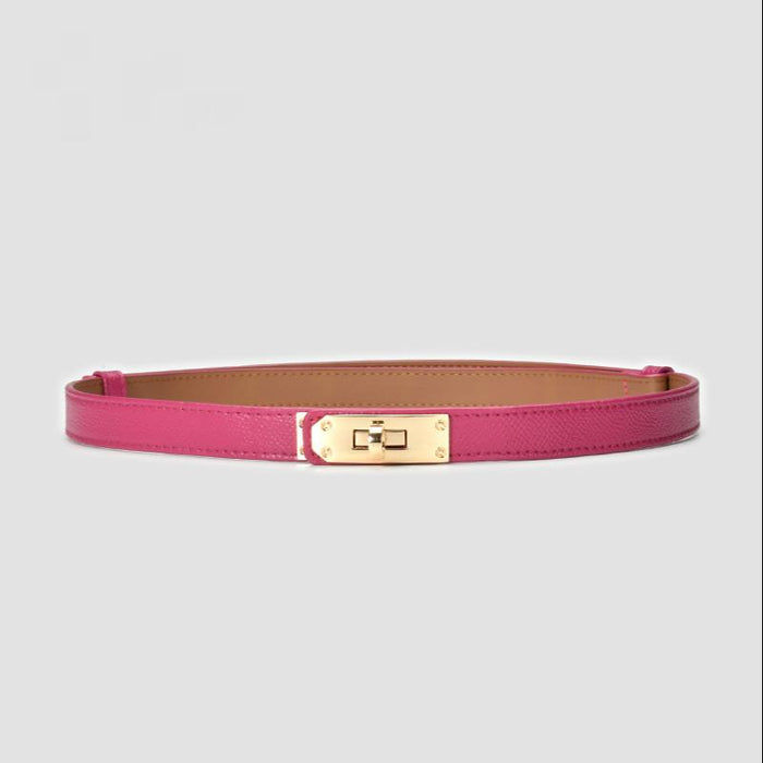 Leather Fashion Waist Belt with Dress Decoration