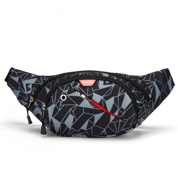 Waterproof Fanny Pack Waist Bag Men Casual Travel Belt Bag