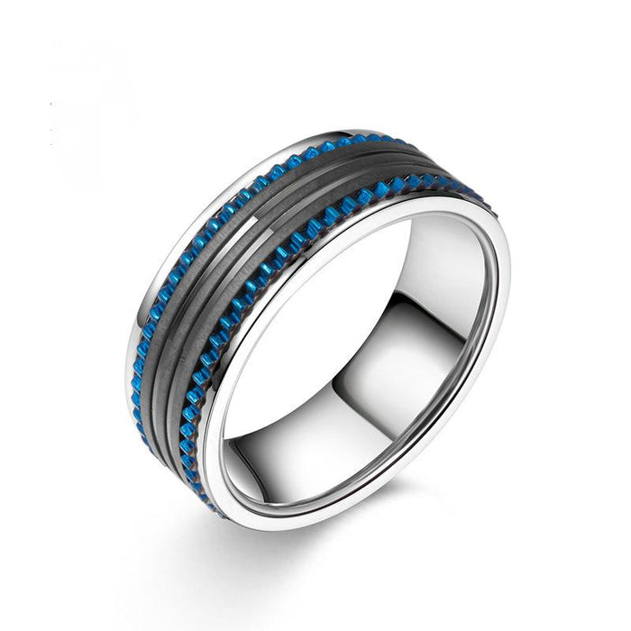 Fashion Simple Stainless Steel Gear Ring Jewelry
