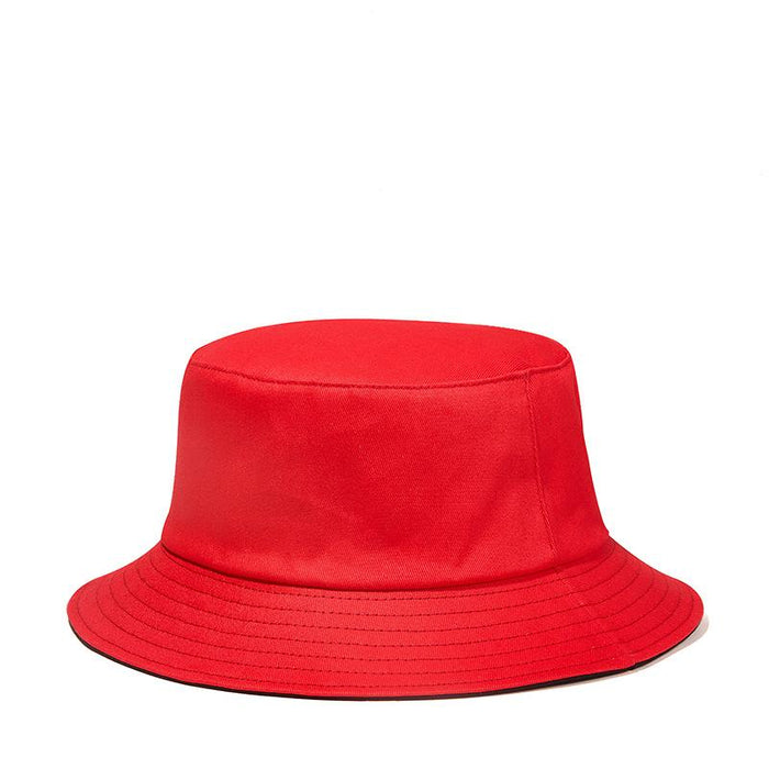 New Solid colour Double-sided Fisherman Hat Sun Hat