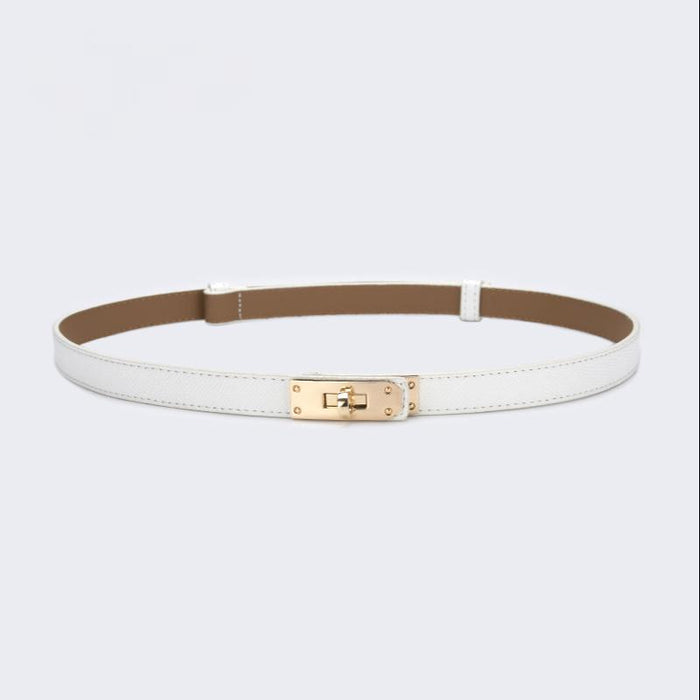 Leather Fashion Waist Belt with Dress Decoration