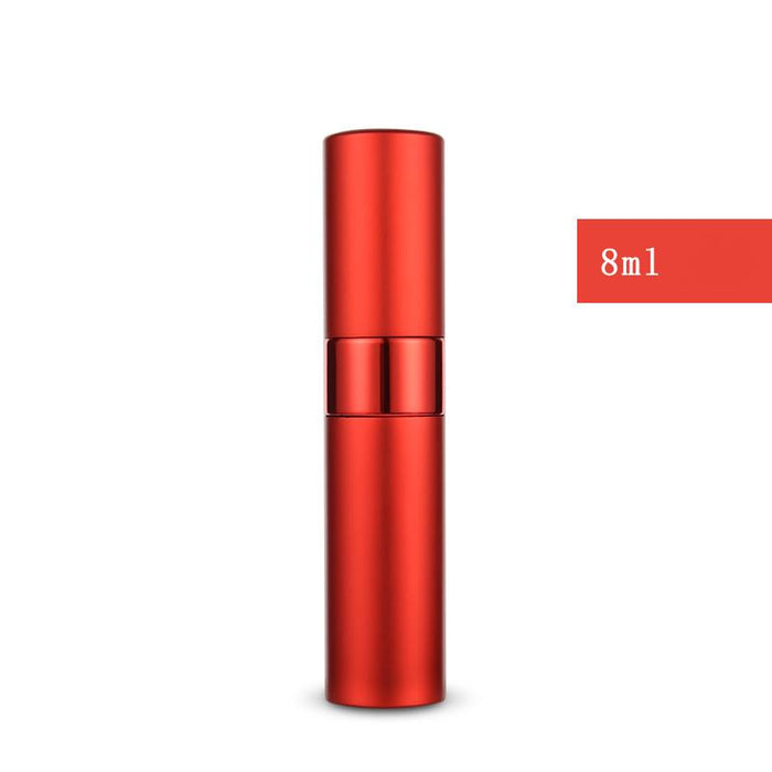 8ml Metal Aluminum Perfume Bottle Cosmetic Spray Bottle Portable Empty Bottle Travel Sub-bottle Liner Glass