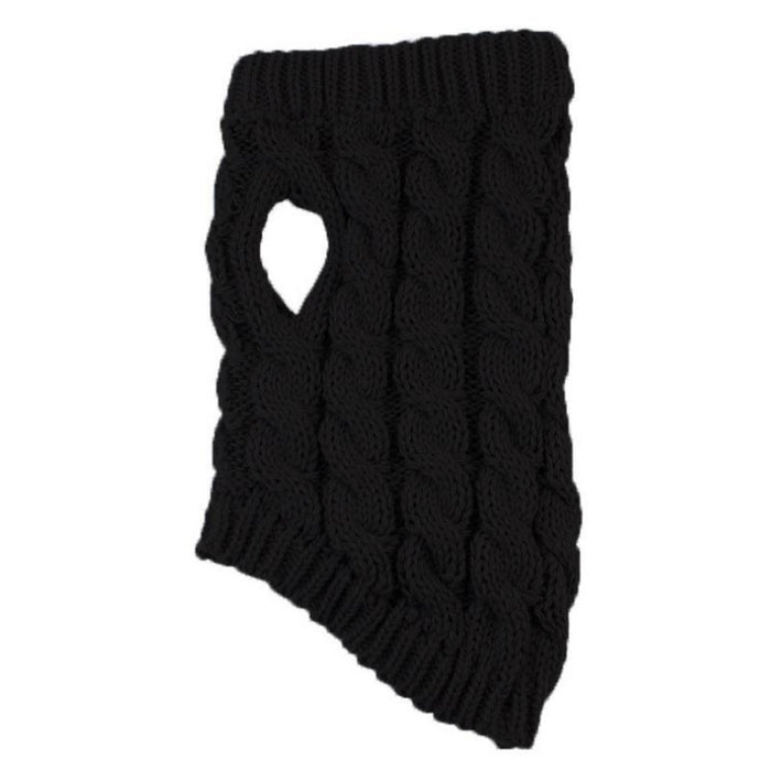 High collar knitted pet cat and dog clothes