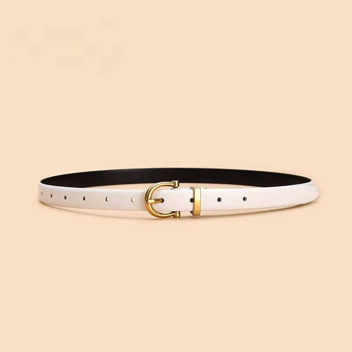 Simple Fashion Thin Belt Jeans Belt