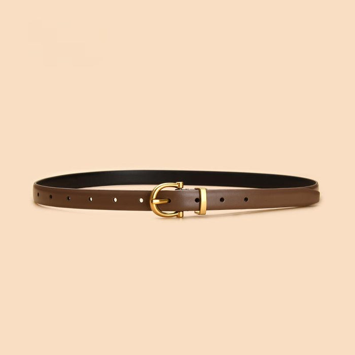 Simple Fashion Thin Belt Jeans Belt