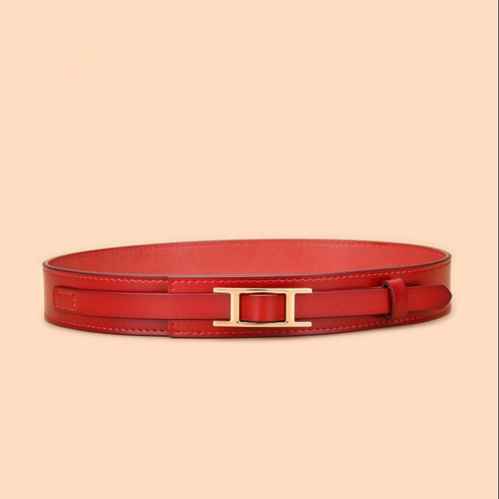 Women's Belt Decorated with Parka Waist Elastic Belt