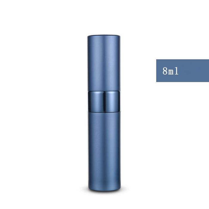 8ml Metal Aluminum Perfume Bottle Cosmetic Spray Bottle Portable Empty Bottle Travel Sub-bottle Liner Glass