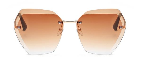 Fashion Simple Trendy Fashion Frameless Sunglasses