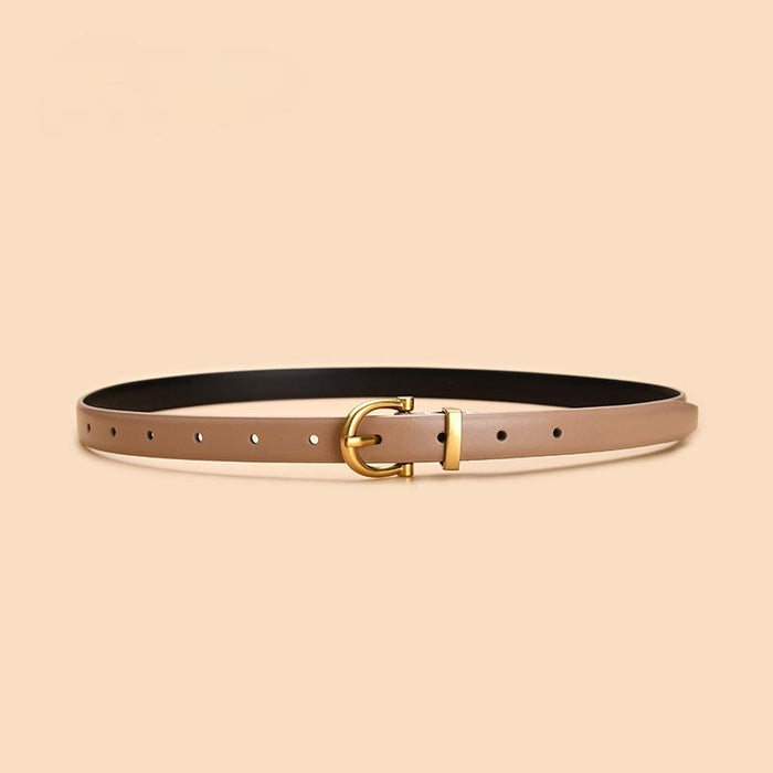 Simple Fashion Thin Belt Jeans Belt