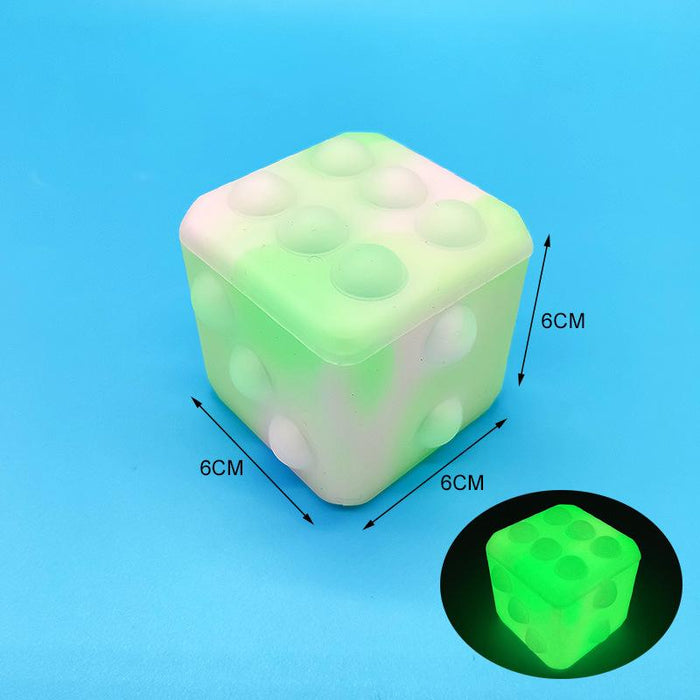 3D Silicone Decompression Ball Cube Pop It Fidget Toys
