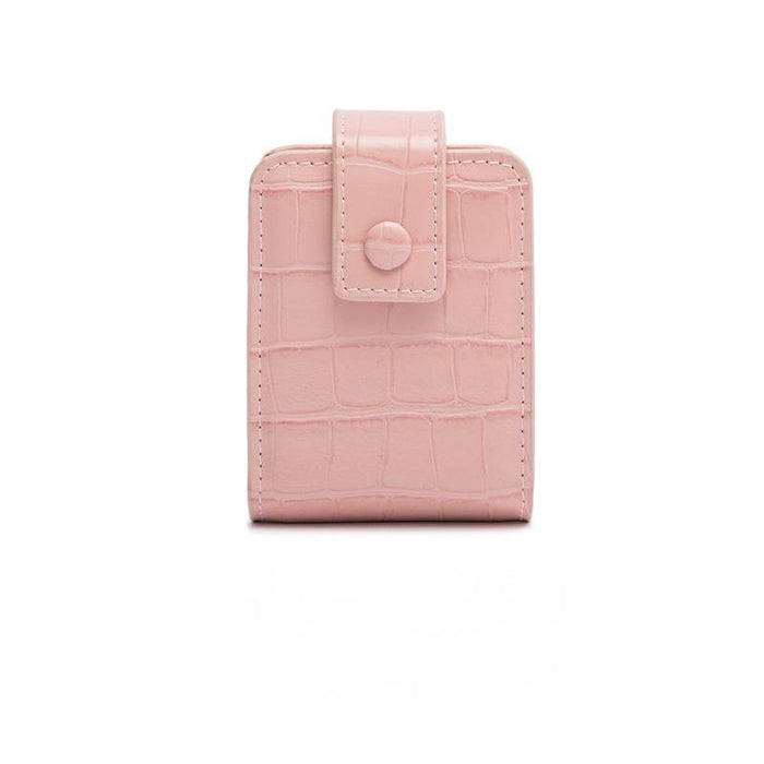 Mini Storage Bag Leather Fashion Portable Cosmetic Bag