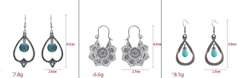 Ethnic Vintage Boho Beads Tassel Earrings