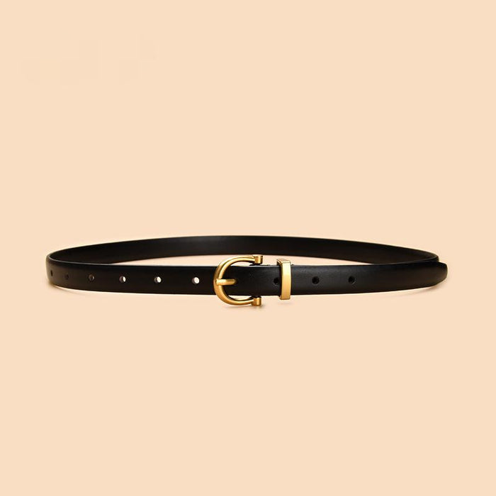 Simple Fashion Thin Belt Jeans Belt