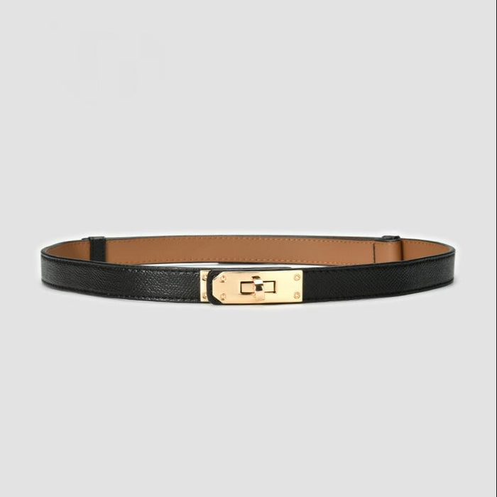 Leather Fashion Waist Belt with Dress Decoration