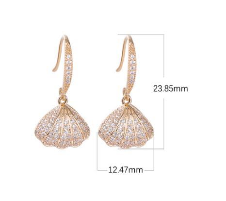 Simple Fashion Shell Shaped Women's Earrings