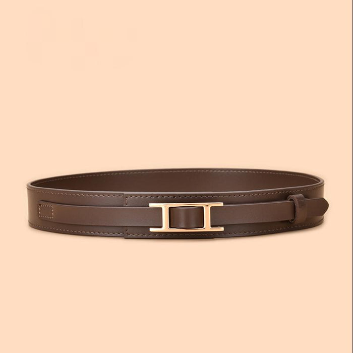 Women's Belt Decorated with Parka Waist Elastic Belt