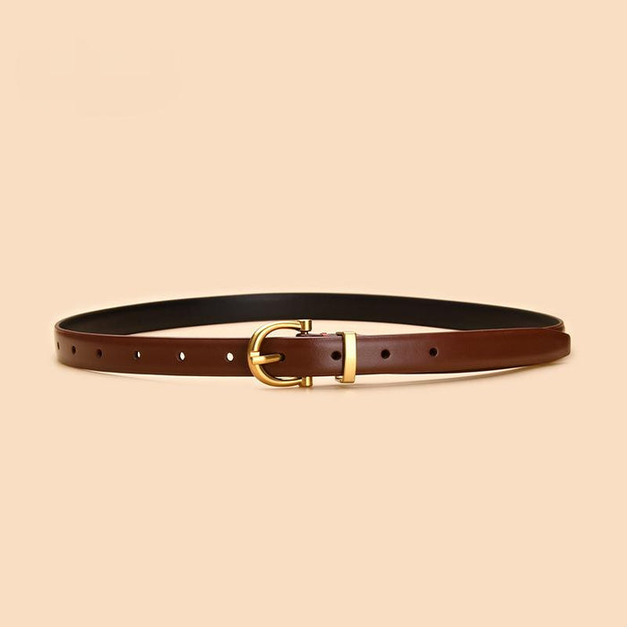 Simple Fashion Thin Belt Jeans Belt