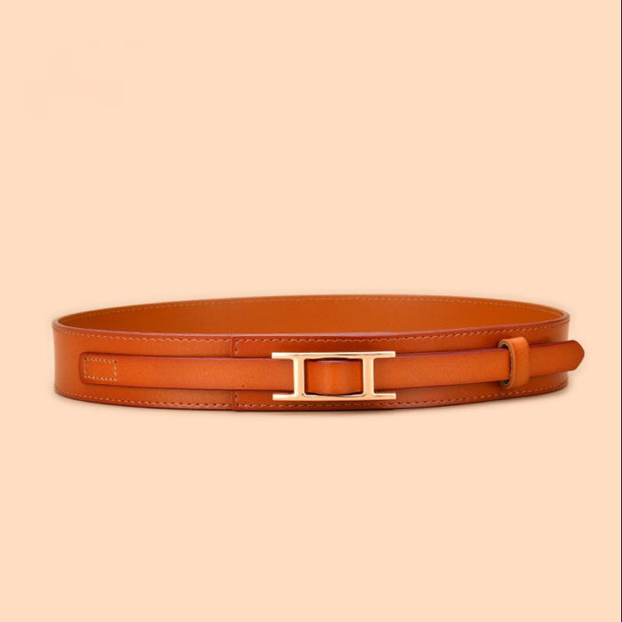 Women's Belt Decorated with Parka Waist Elastic Belt