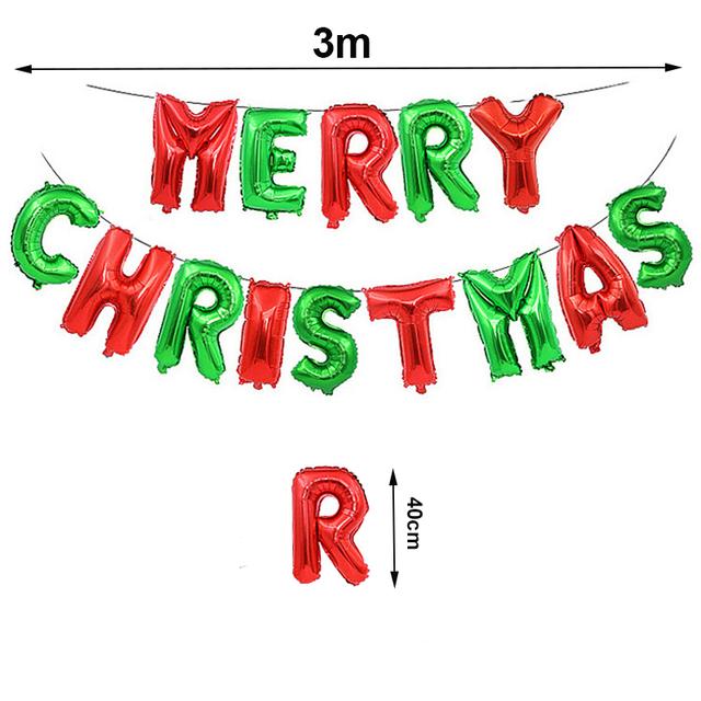 Jumbo Gingerbread Man Foil Christmas Balloon