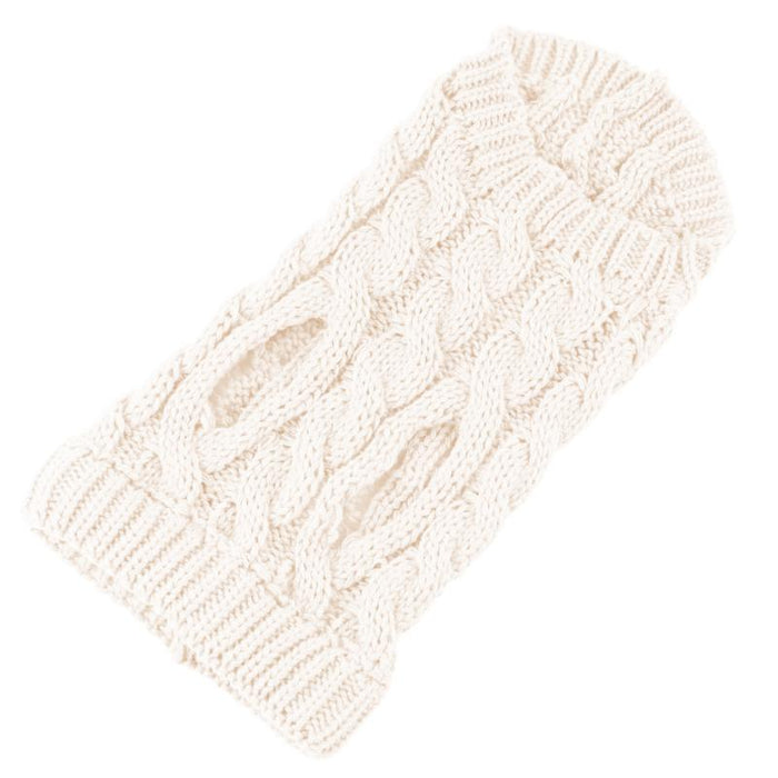 High collar knitted pet cat and dog clothes