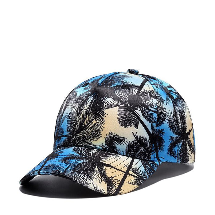 New Baseball Hat Trend Coconut Pattern Printed Sunshade Hat