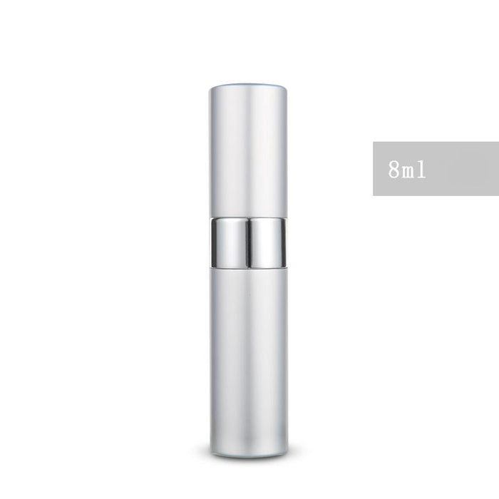 8ml Metal Aluminum Perfume Bottle Cosmetic Spray Bottle Portable Empty Bottle Travel Sub-bottle Liner Glass