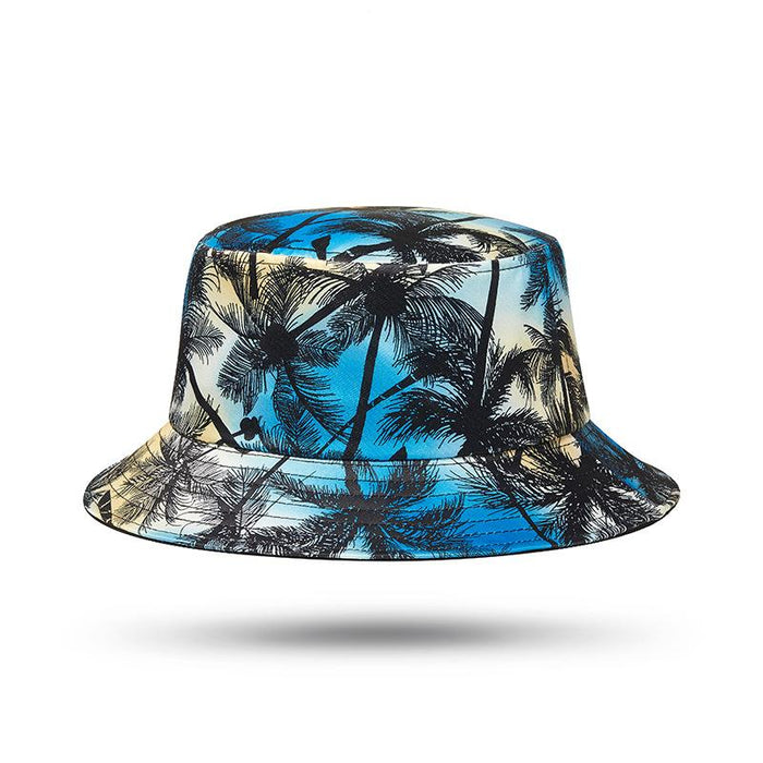 New Fisherman's Hat Coconut Print Sun Hat