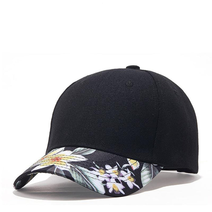 New Baseball Cap Color Printed Duck Tongue Cap