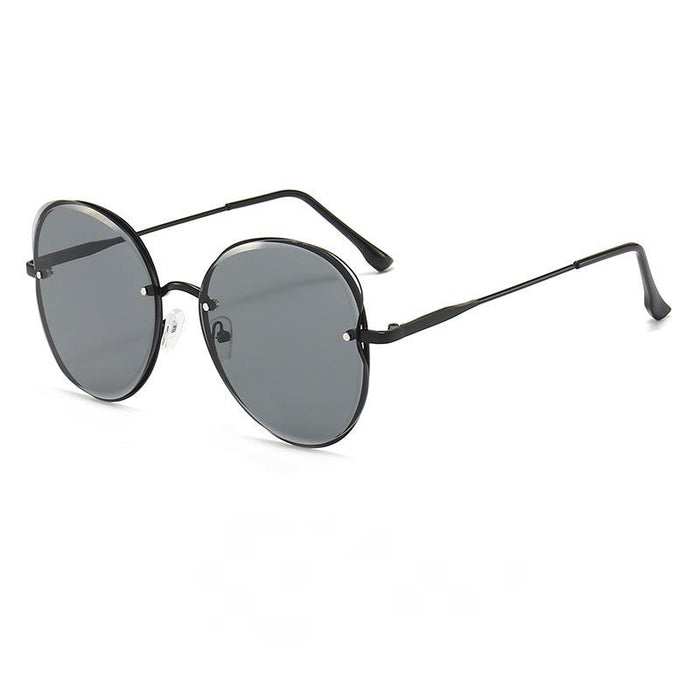 Men's and women's sunglasses metal full frame gradient multi-color Sunglasses